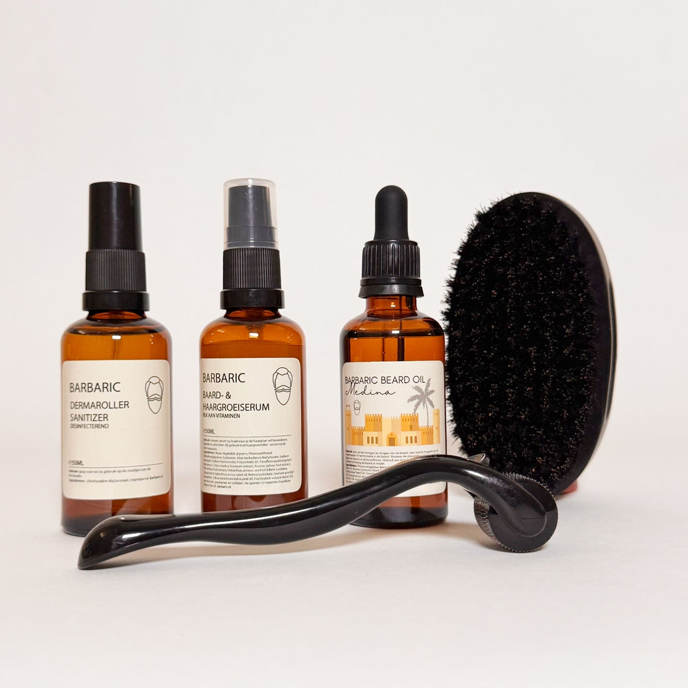 Barbaric beard growth kit plus