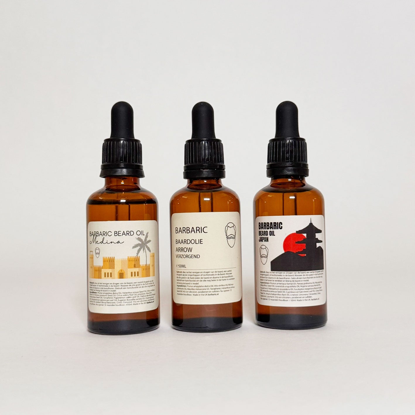 Barbaric beard oil kit