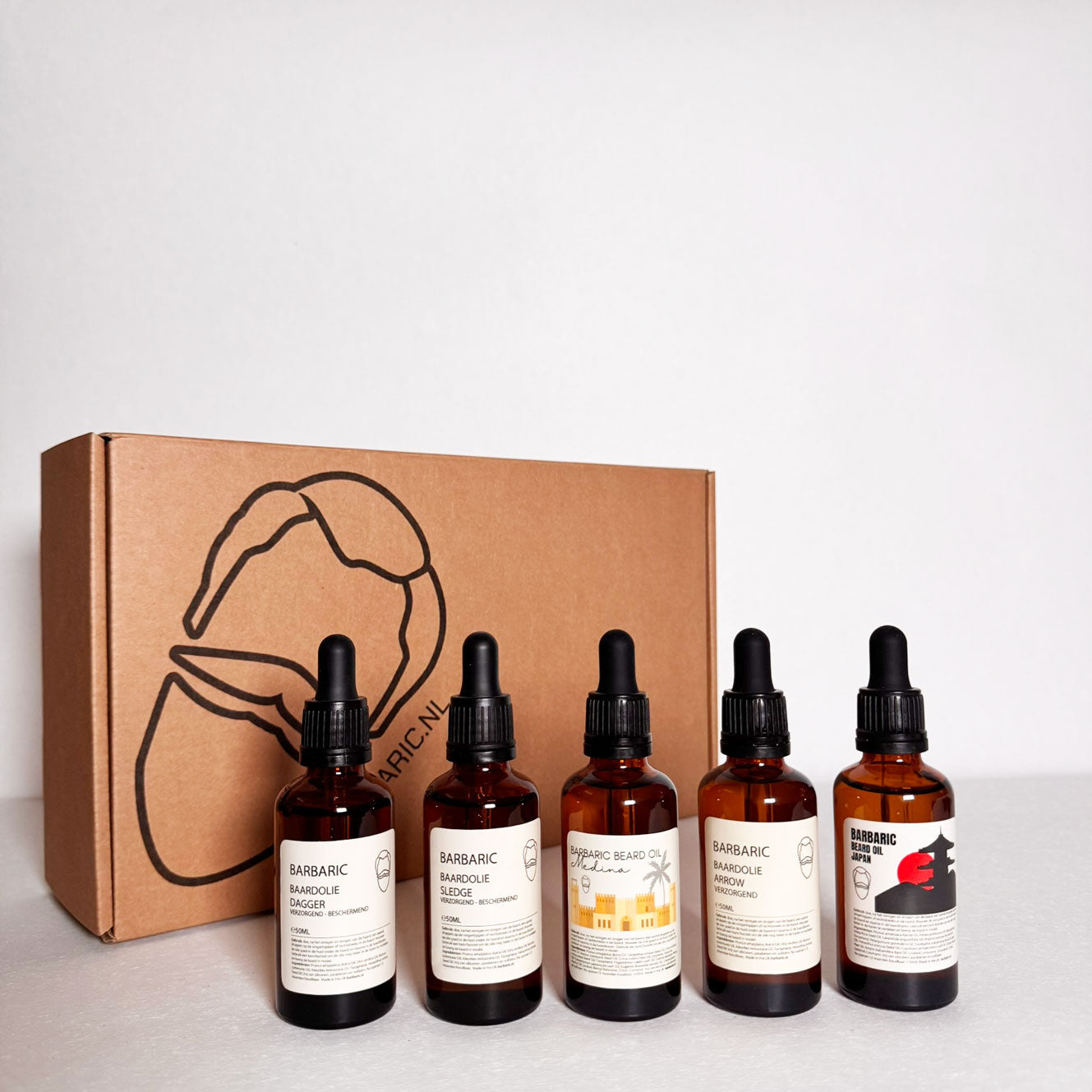 Barbaric limited beard oil kit