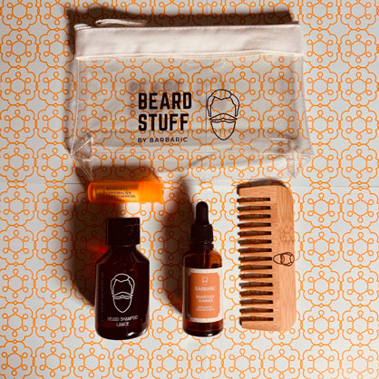 Barbaric Summer Travel Kit baardverzorging